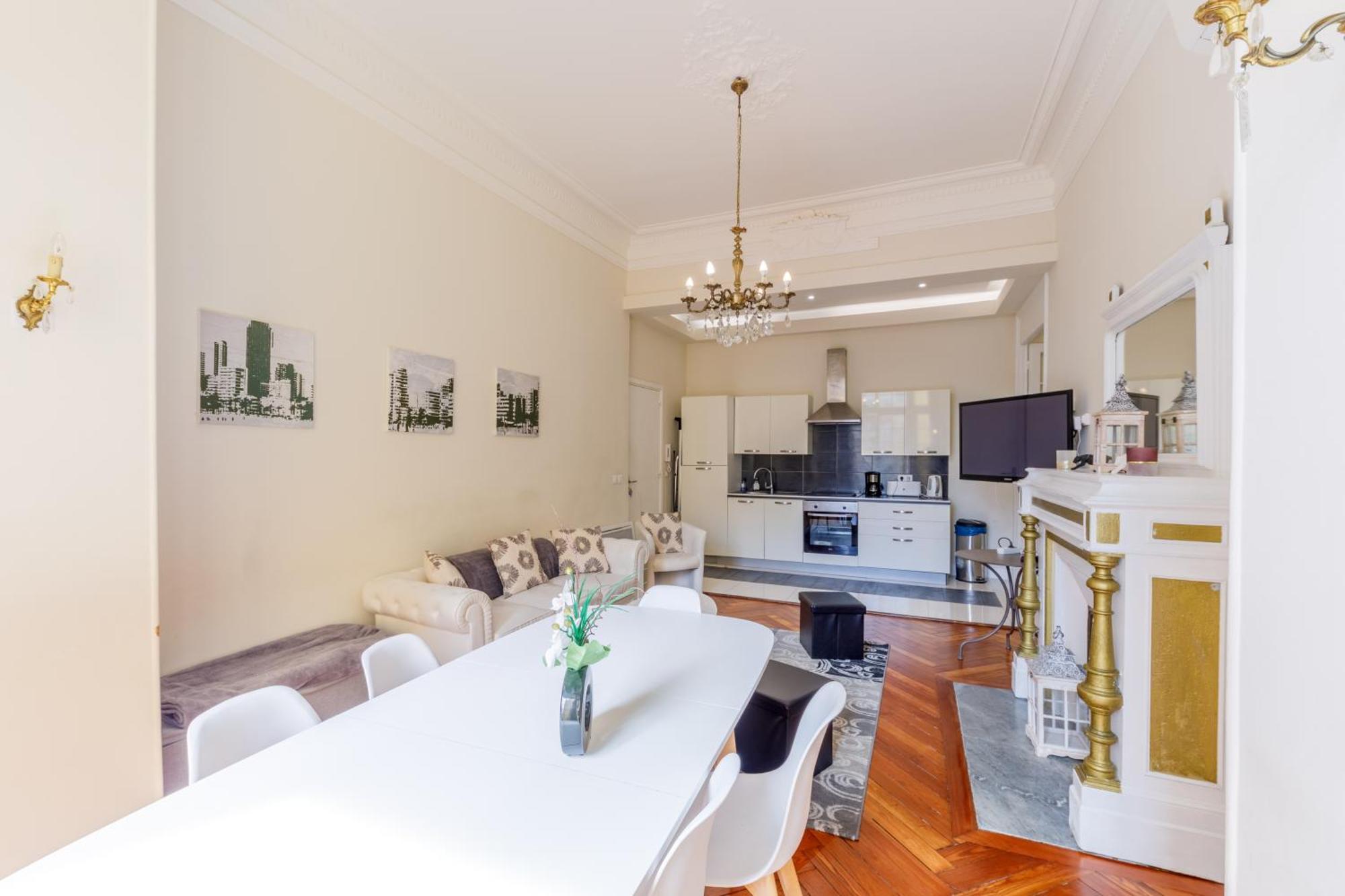 Prestige Designer Apartment, Super Central Nice Bagian luar foto